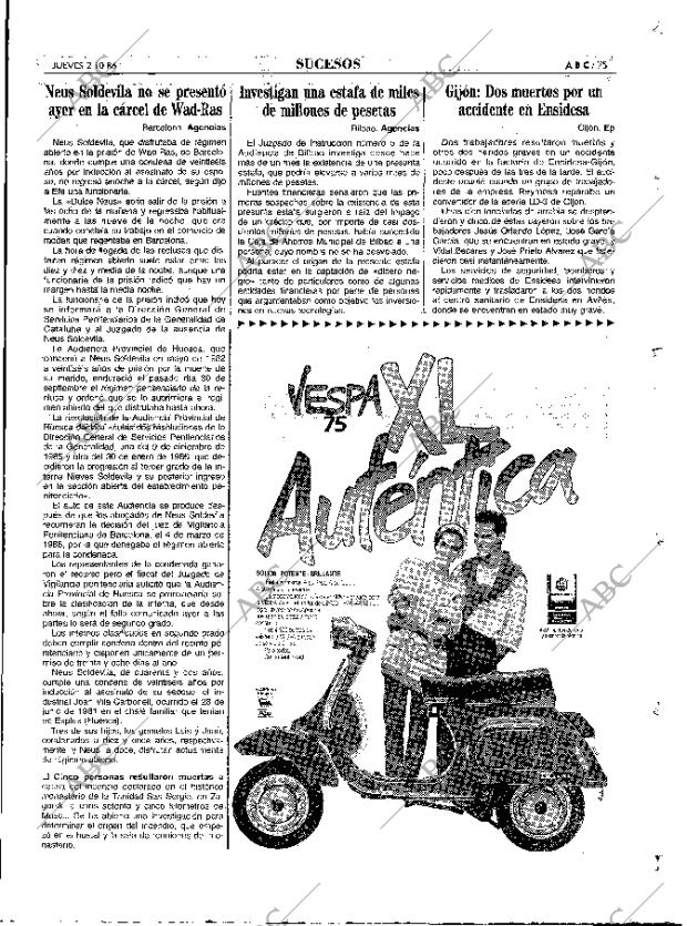 ABC MADRID 02-10-1986 página 75