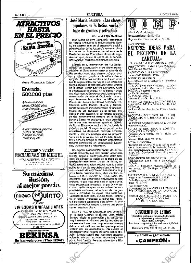 ABC SEVILLA 02-10-1986 página 46