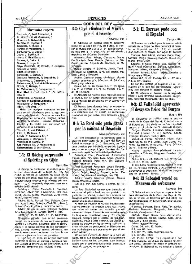 ABC SEVILLA 02-10-1986 página 50