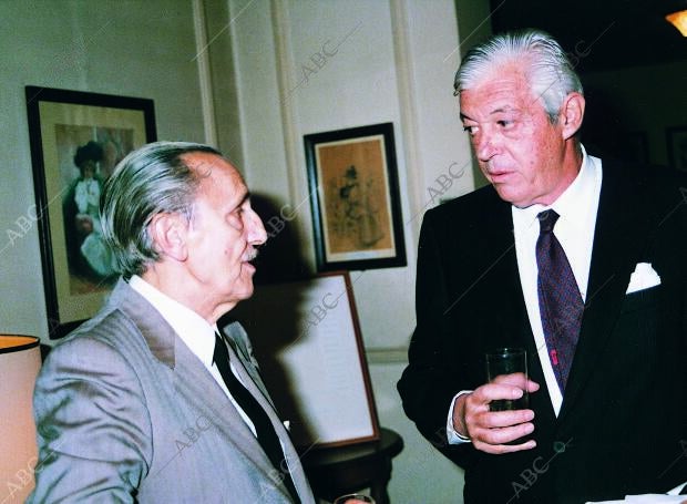 Cena en la casa de Abc en honor de Nuria Espert