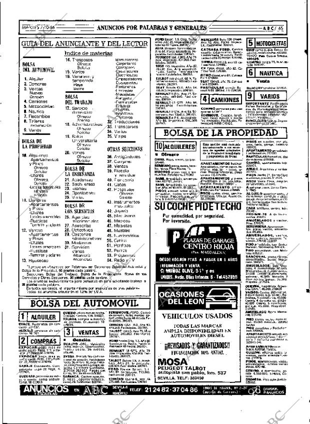 ABC SEVILLA 07-10-1986 página 65
