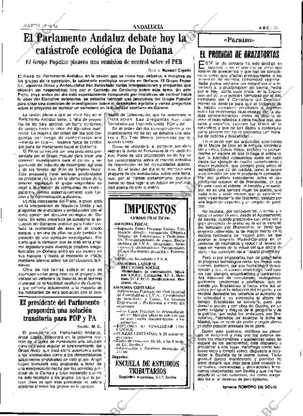 ABC SEVILLA 14-10-1986 página 25