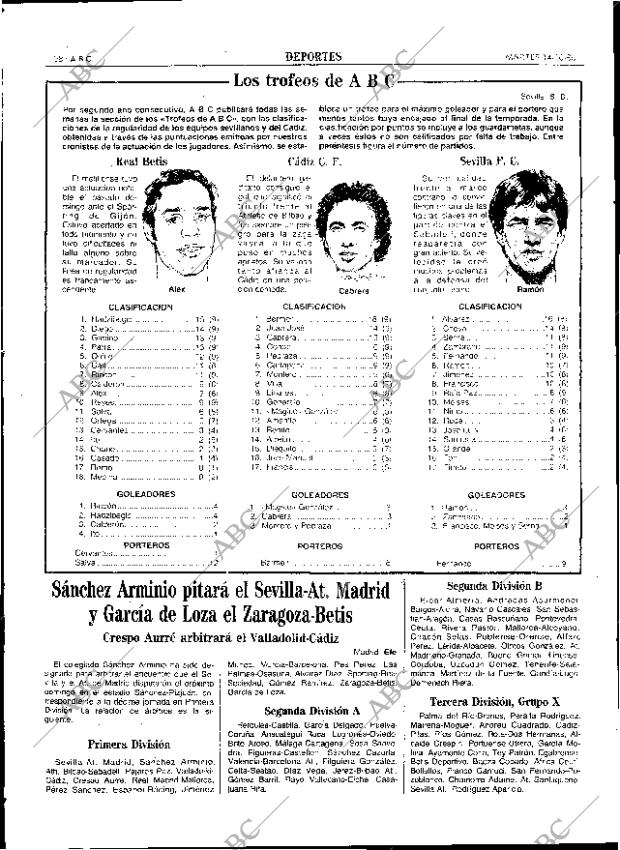 ABC SEVILLA 14-10-1986 página 58
