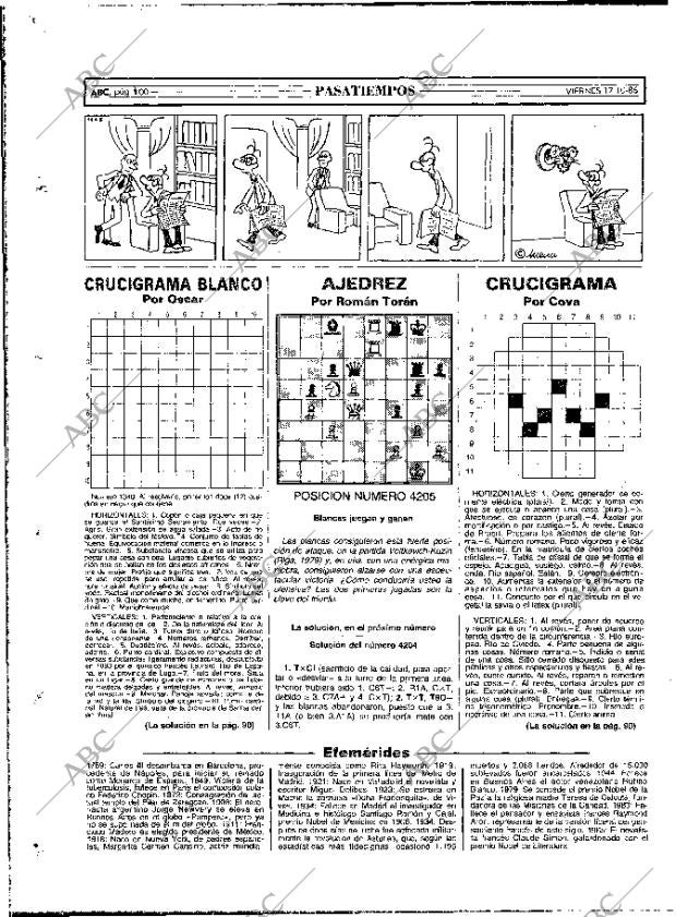 ABC MADRID 17-10-1986 página 100