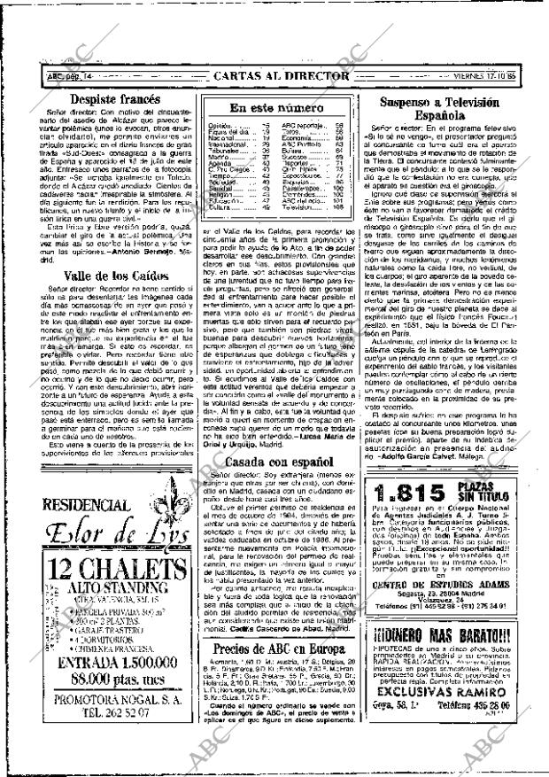 ABC MADRID 17-10-1986 página 14