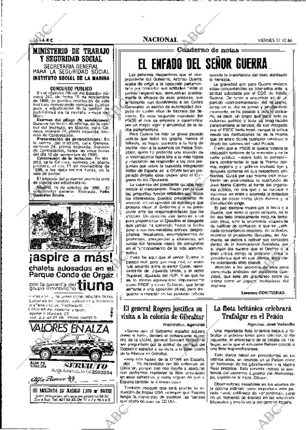 ABC MADRID 17-10-1986 página 26