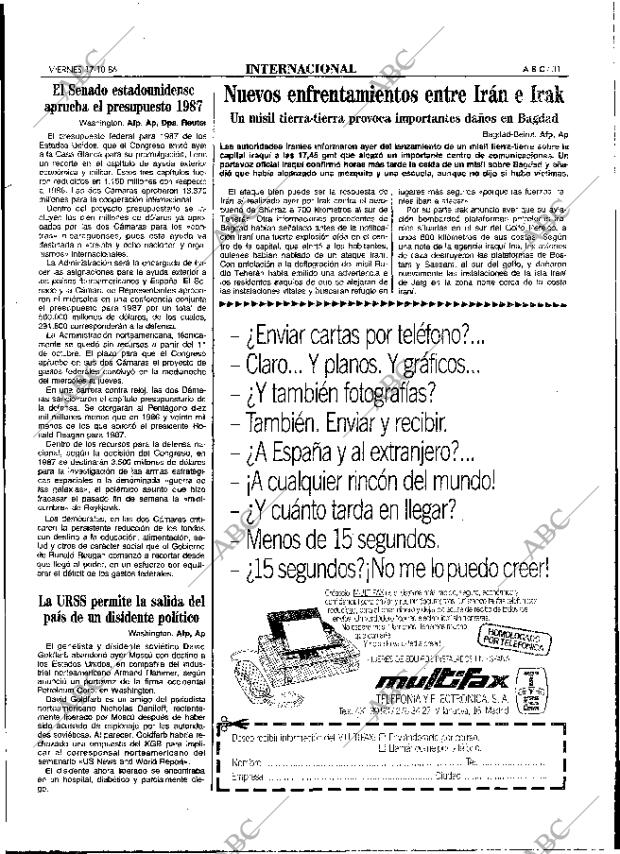 ABC MADRID 17-10-1986 página 31