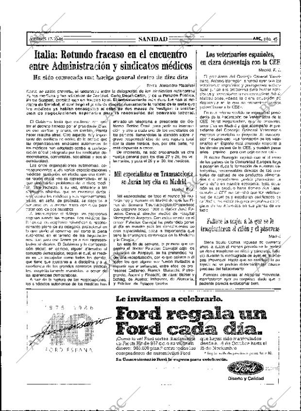 ABC MADRID 17-10-1986 página 45