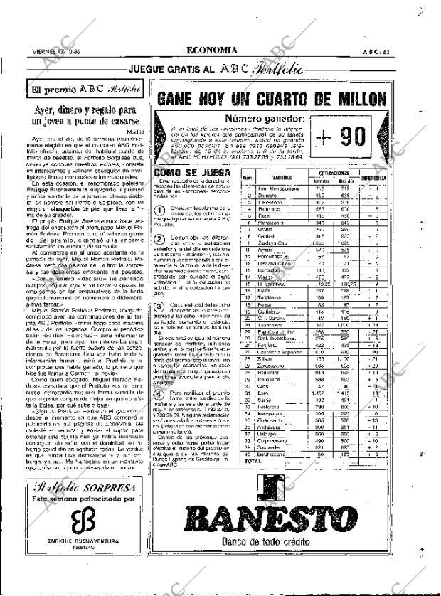 ABC MADRID 17-10-1986 página 63
