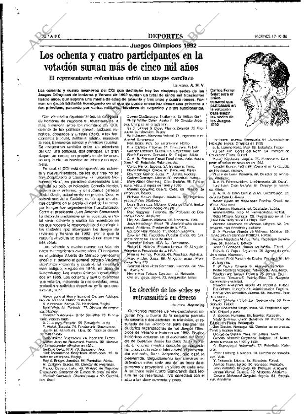 ABC MADRID 17-10-1986 página 72