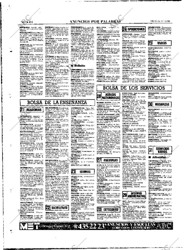 ABC MADRID 17-10-1986 página 96