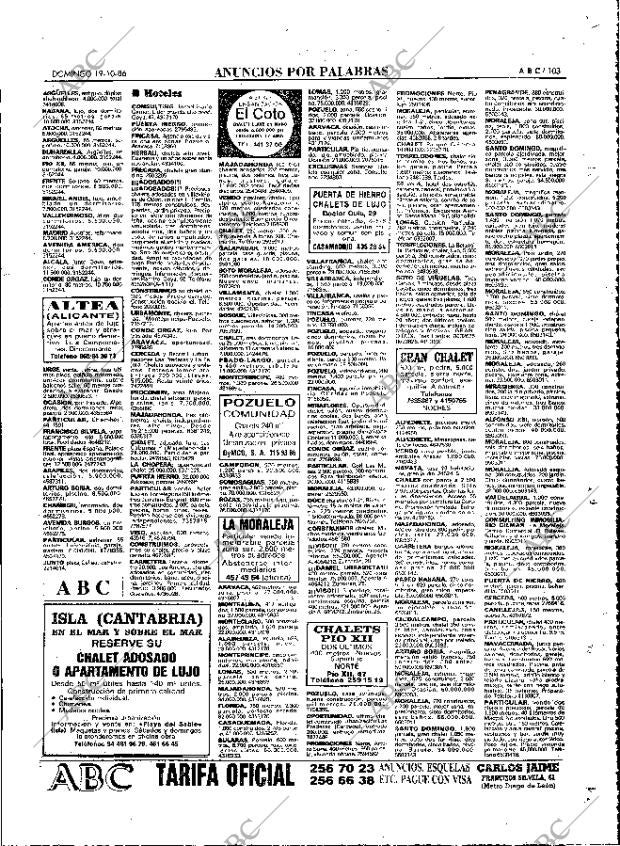 ABC MADRID 19-10-1986 página 103