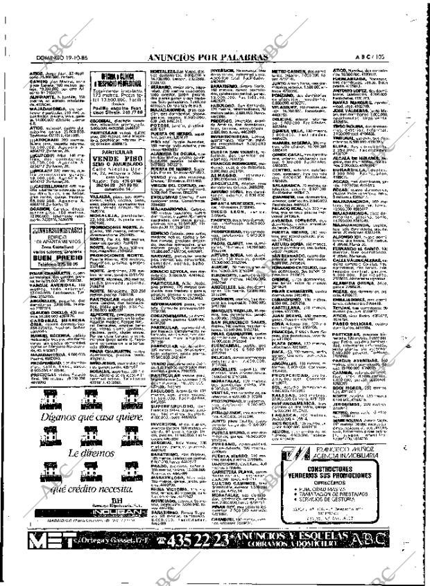 ABC MADRID 19-10-1986 página 105
