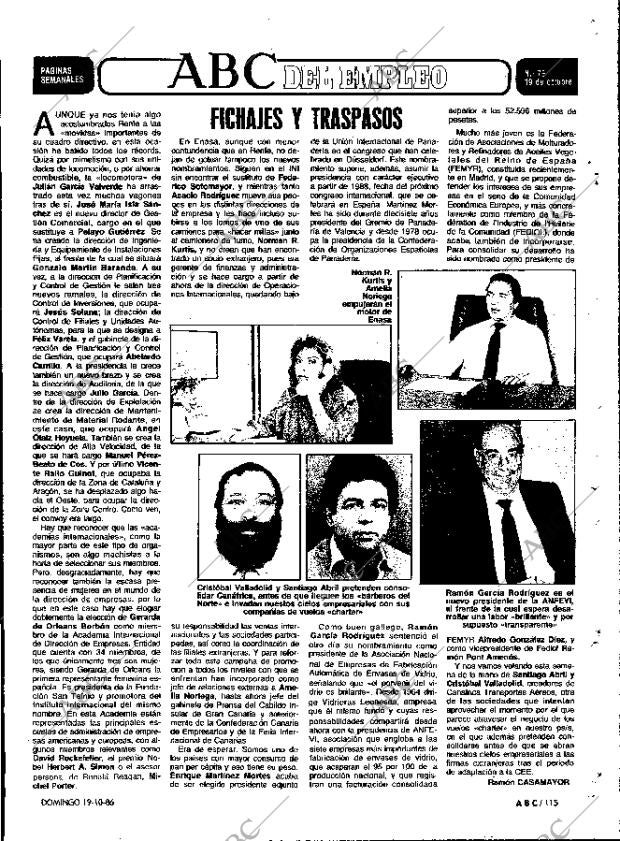 ABC MADRID 19-10-1986 página 113