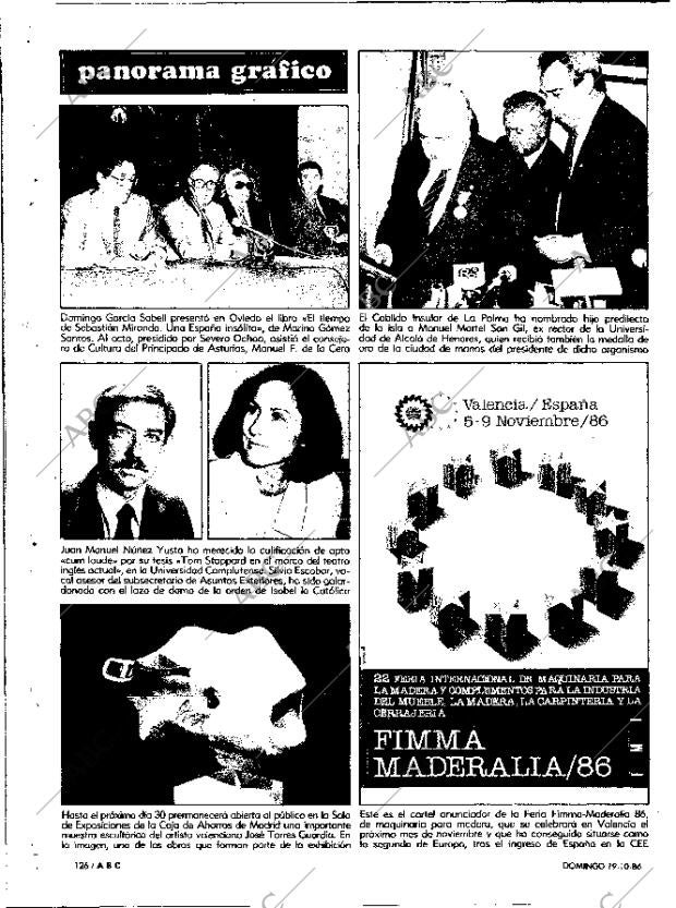 ABC MADRID 19-10-1986 página 124
