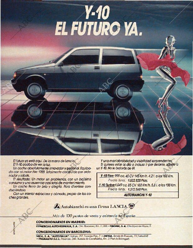 ABC MADRID 19-10-1986 página 145
