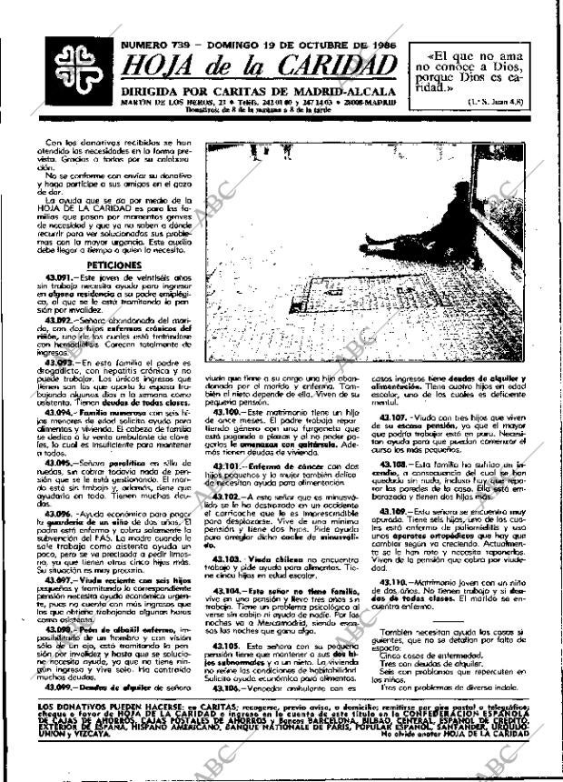 ABC MADRID 19-10-1986 página 15