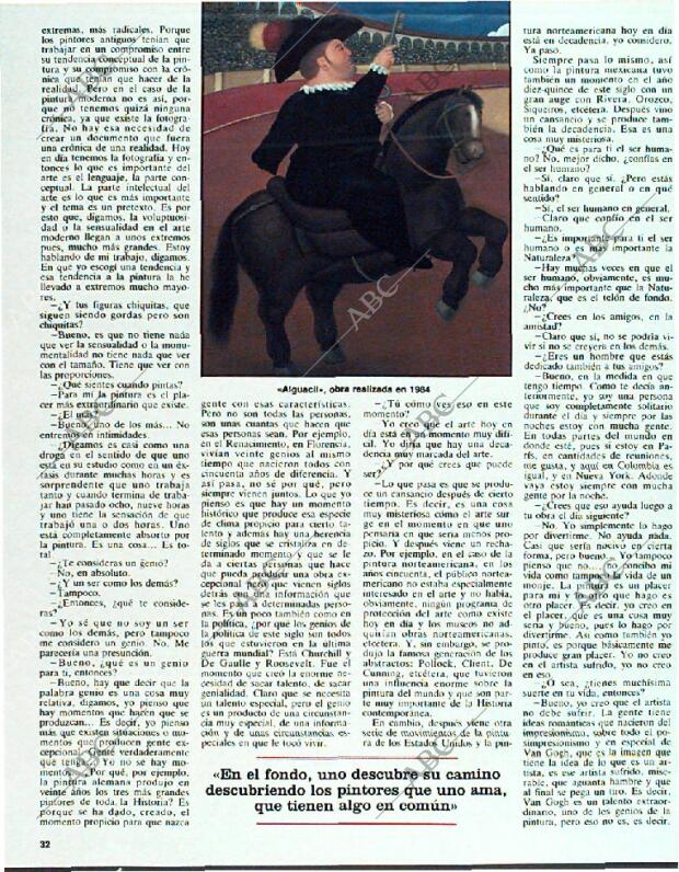 ABC MADRID 19-10-1986 página 160