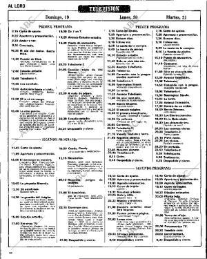 ABC MADRID 19-10-1986 página 168