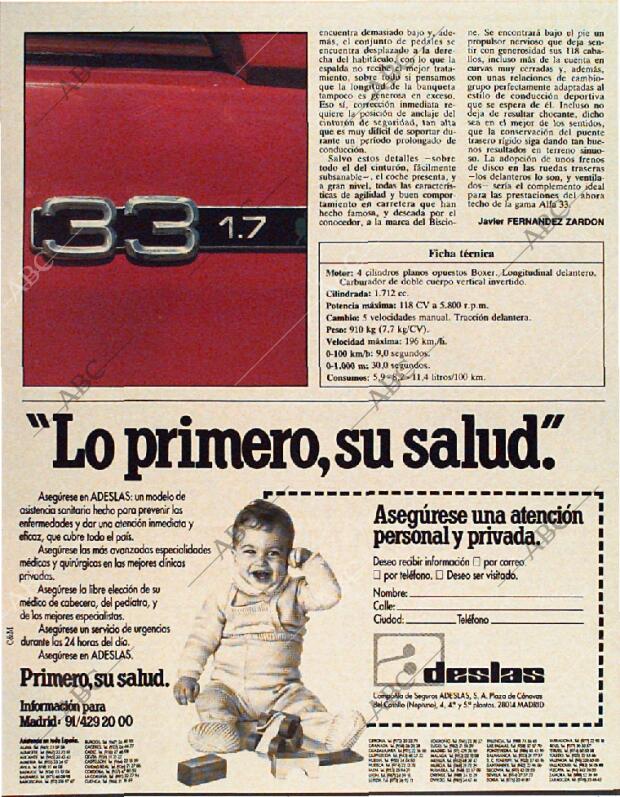 ABC MADRID 19-10-1986 página 192