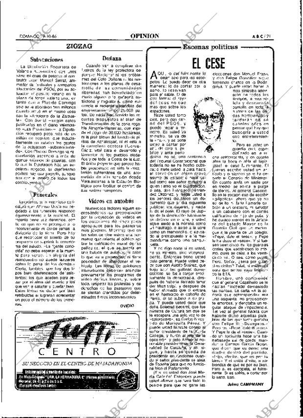 ABC MADRID 19-10-1986 página 21