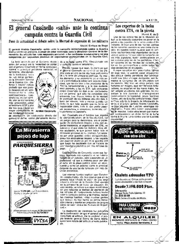 ABC MADRID 19-10-1986 página 25