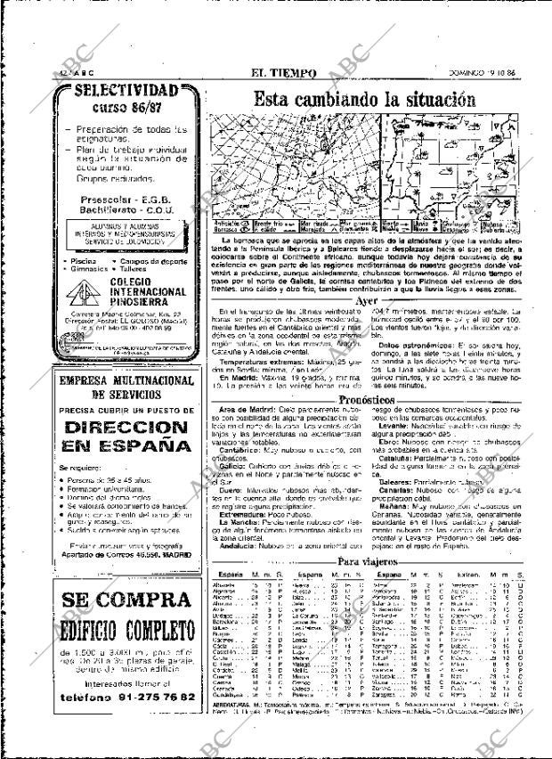 ABC MADRID 19-10-1986 página 42