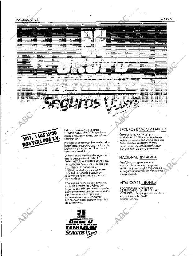 ABC MADRID 19-10-1986 página 51