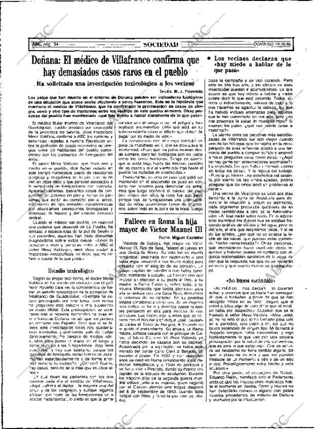 ABC MADRID 19-10-1986 página 54