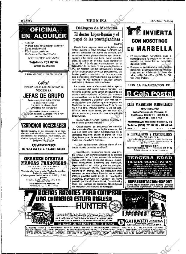 ABC MADRID 19-10-1986 página 56