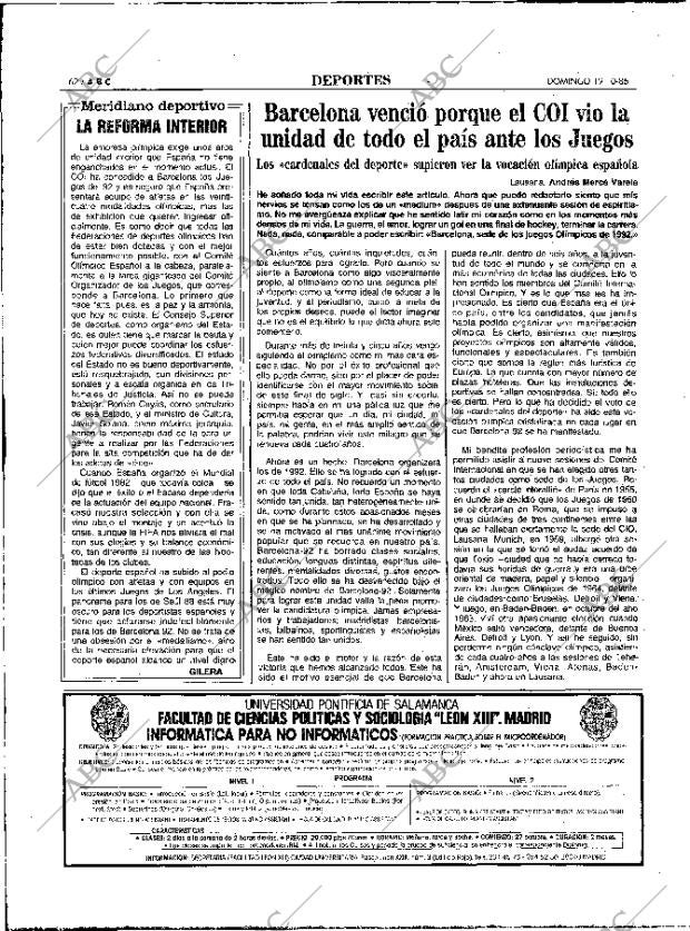 ABC MADRID 19-10-1986 página 62