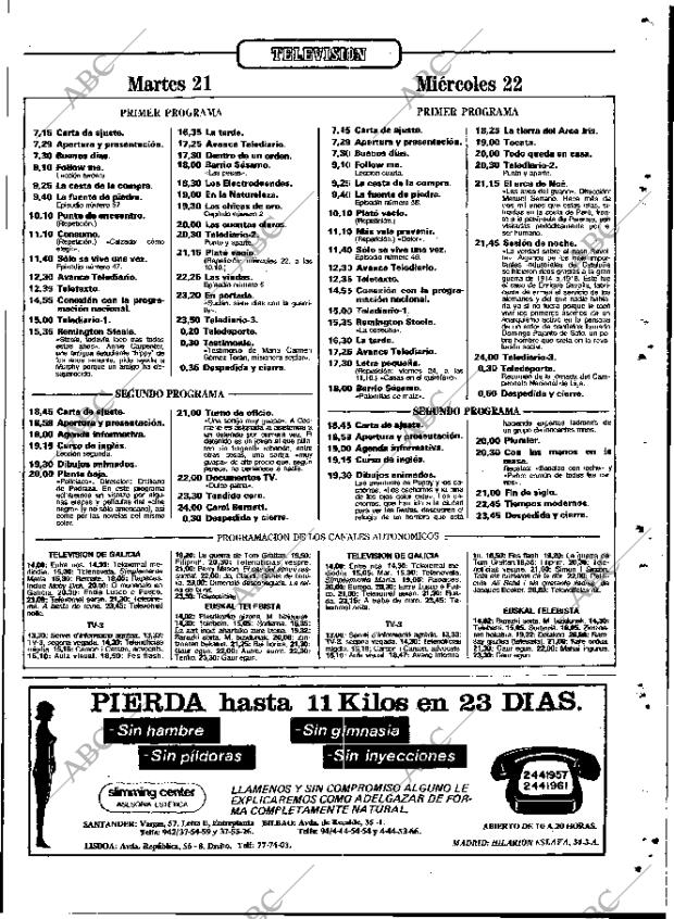 ABC MADRID 21-10-1986 página 119