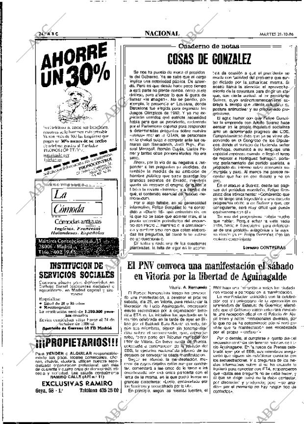 ABC MADRID 21-10-1986 página 24