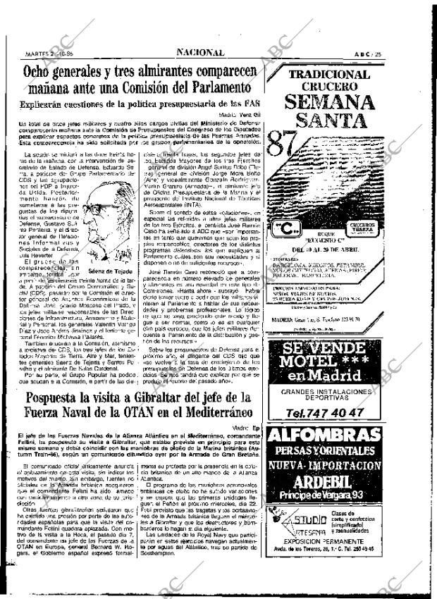 ABC MADRID 21-10-1986 página 25