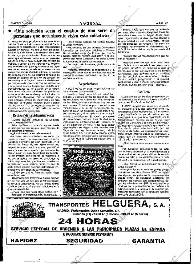 ABC MADRID 21-10-1986 página 27