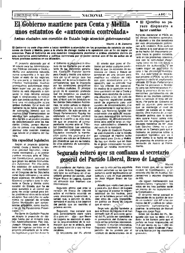 ABC SEVILLA 22-10-1986 página 15