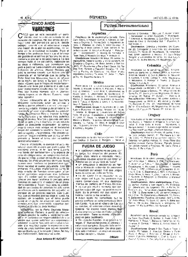 ABC SEVILLA 22-10-1986 página 48