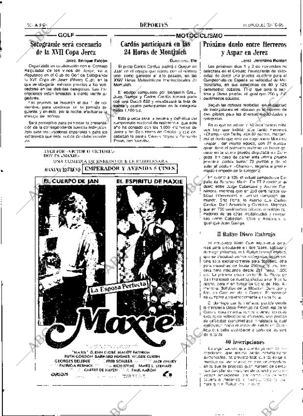 ABC SEVILLA 22-10-1986 página 52