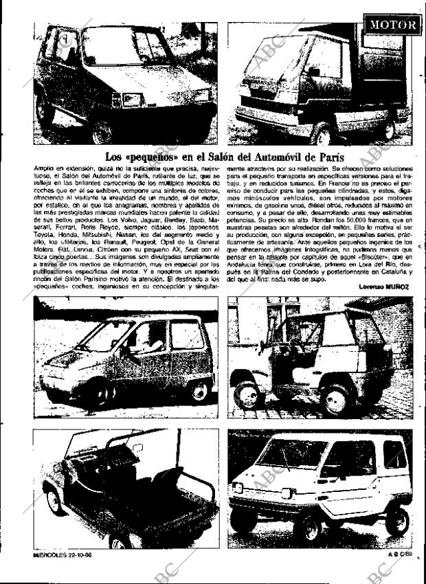 ABC SEVILLA 22-10-1986 página 69