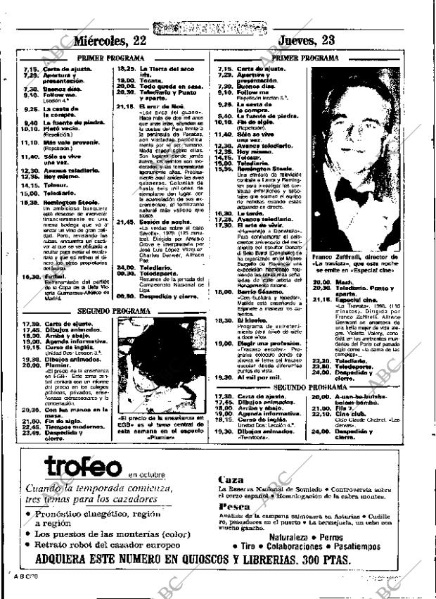 ABC SEVILLA 22-10-1986 página 70
