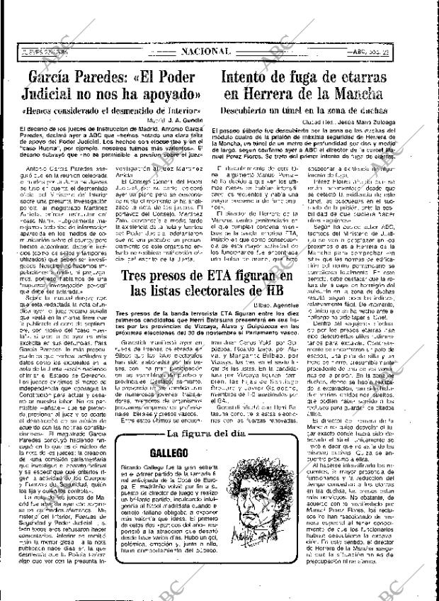 ABC MADRID 23-10-1986 página 23