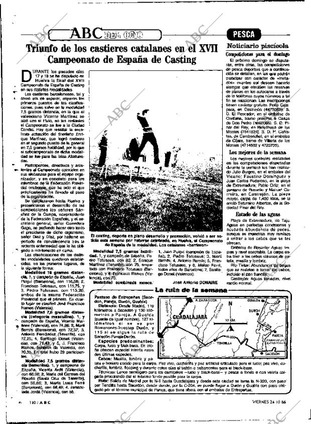 ABC MADRID 24-10-1986 página 110