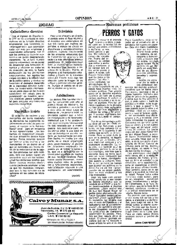 ABC MADRID 24-10-1986 página 21