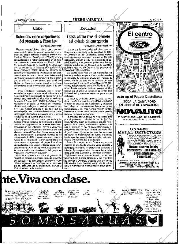 ABC MADRID 24-10-1986 página 39