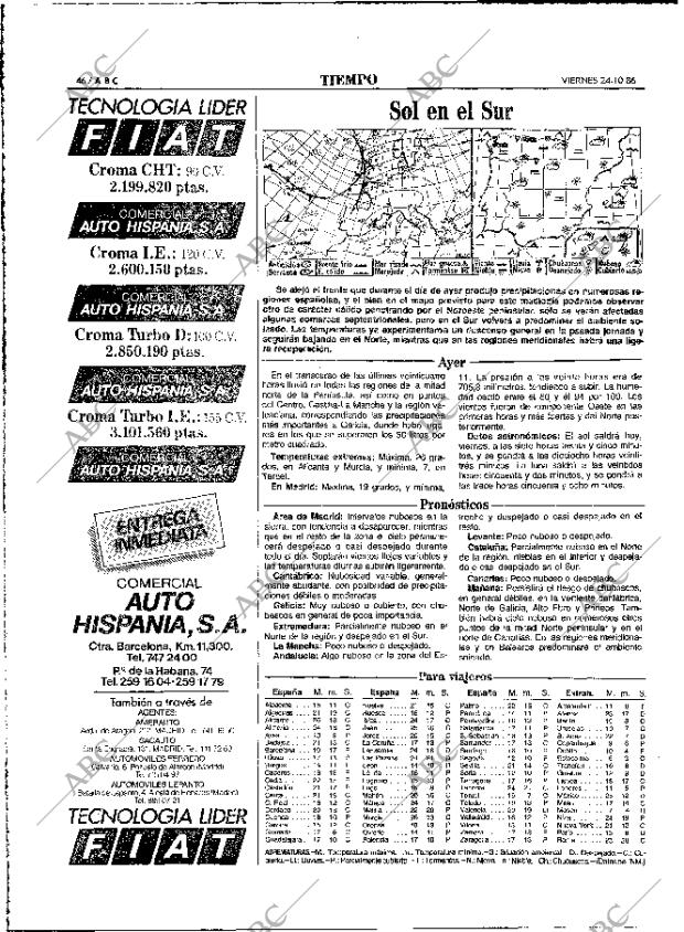 ABC MADRID 24-10-1986 página 46