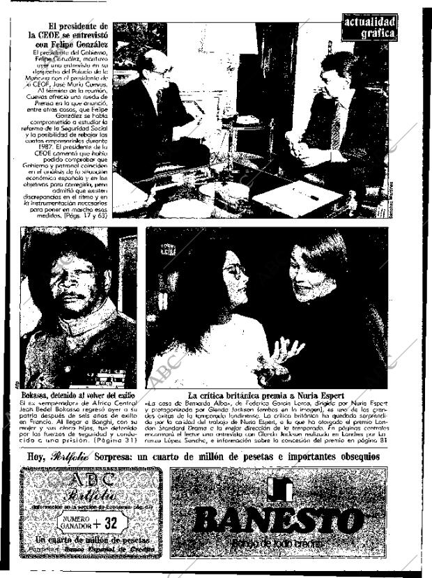 ABC MADRID 24-10-1986 página 5