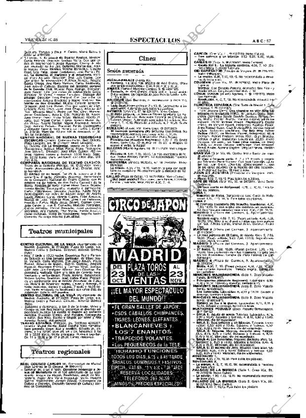 ABC MADRID 24-10-1986 página 87