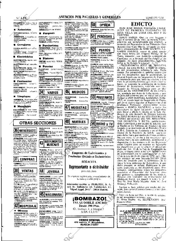 ABC SEVILLA 27-10-1986 página 64