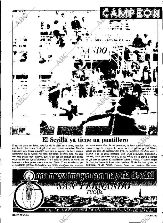 ABC SEVILLA 27-10-1986 página 69