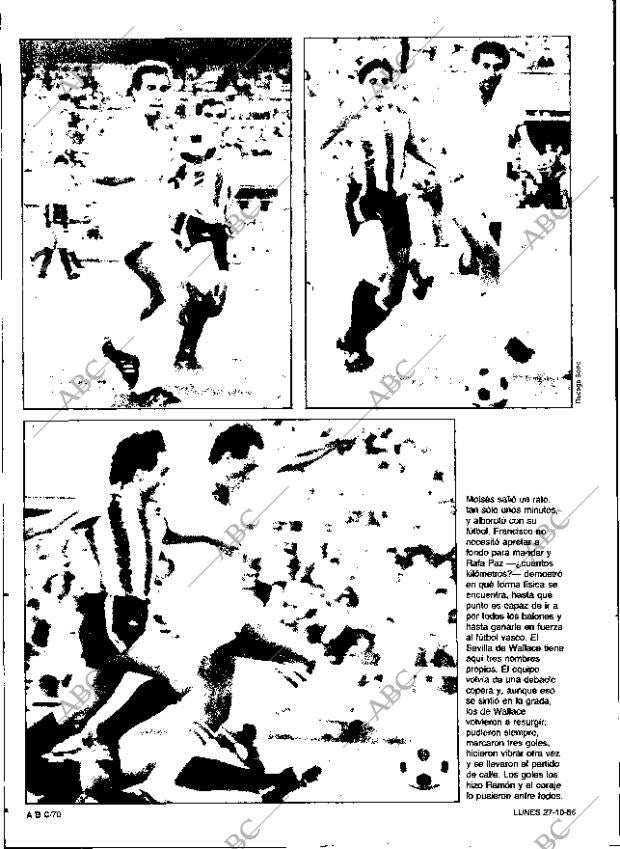 ABC SEVILLA 27-10-1986 página 70